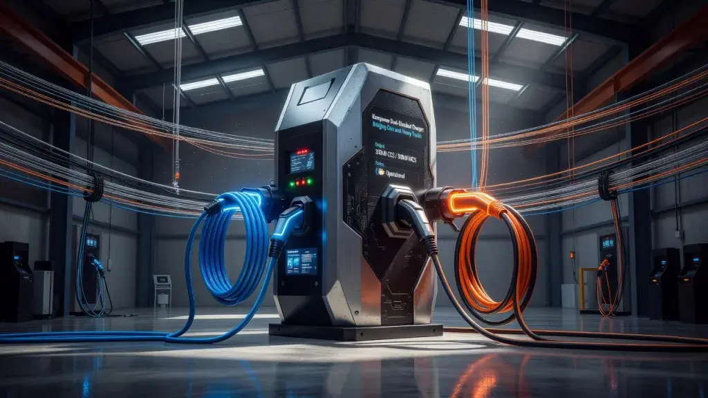 Kempower Unveils Dual-Standard Charger Bridging Cars and Heavy Trucks