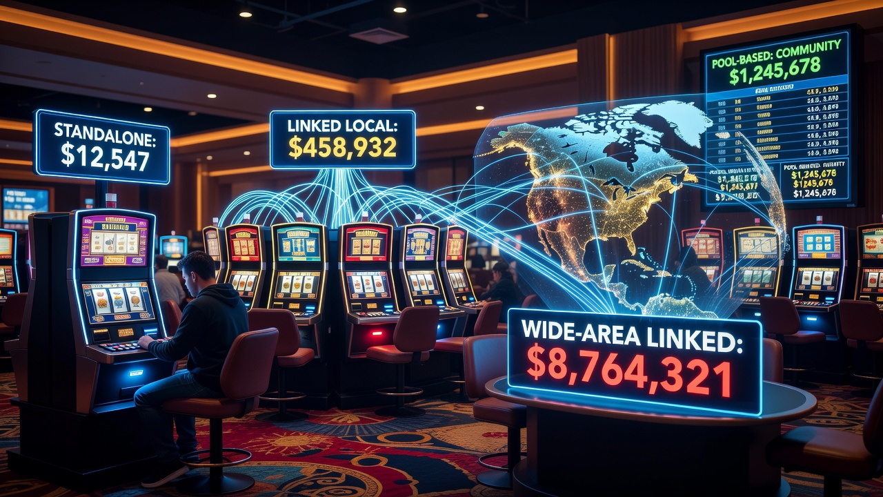 Progressive Jackpot Types Explained: Pool-Based, Slot, Linked, and Standalone Jackpot Systems
