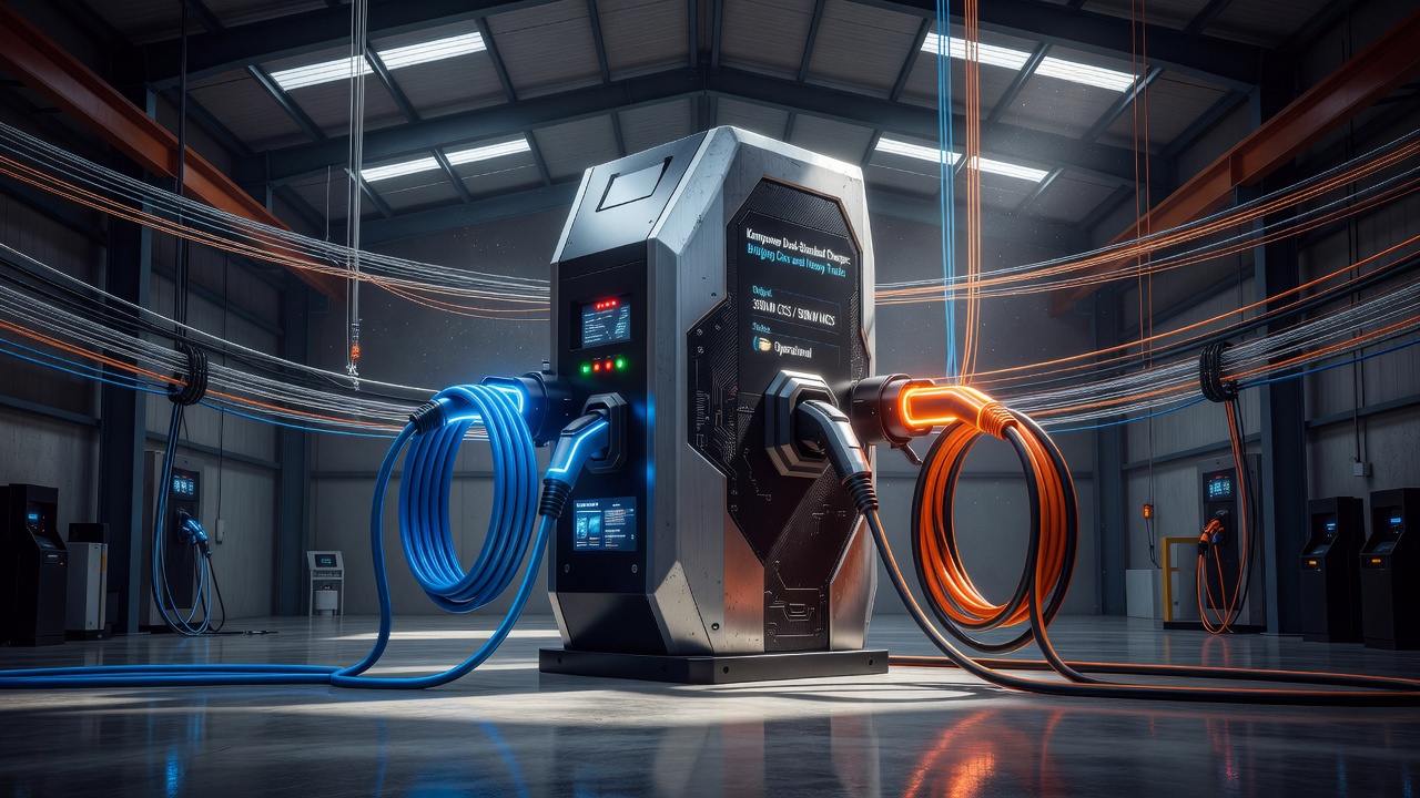 Kempower Unveils Dual-Standard Charger Bridging Cars and Heavy Trucks
