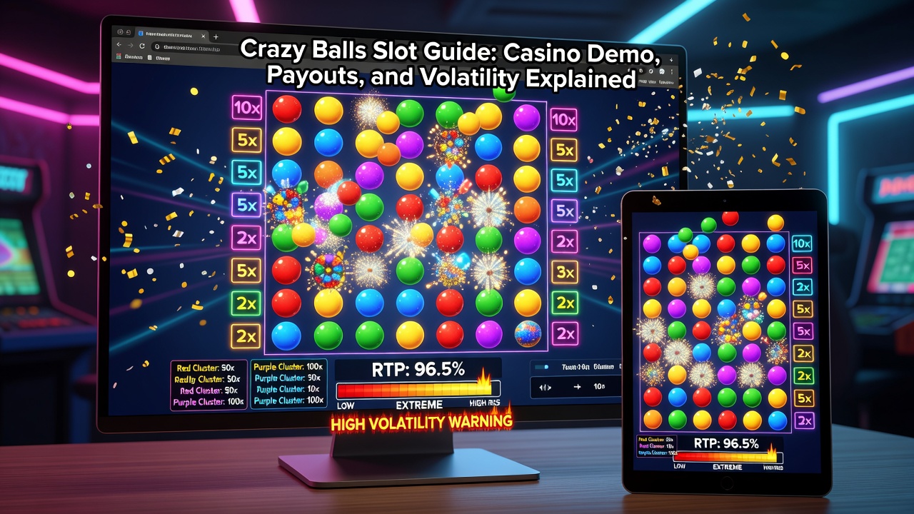Crazy Balls Slot Guide: Casino Demo, Payouts, and Volatility Explained