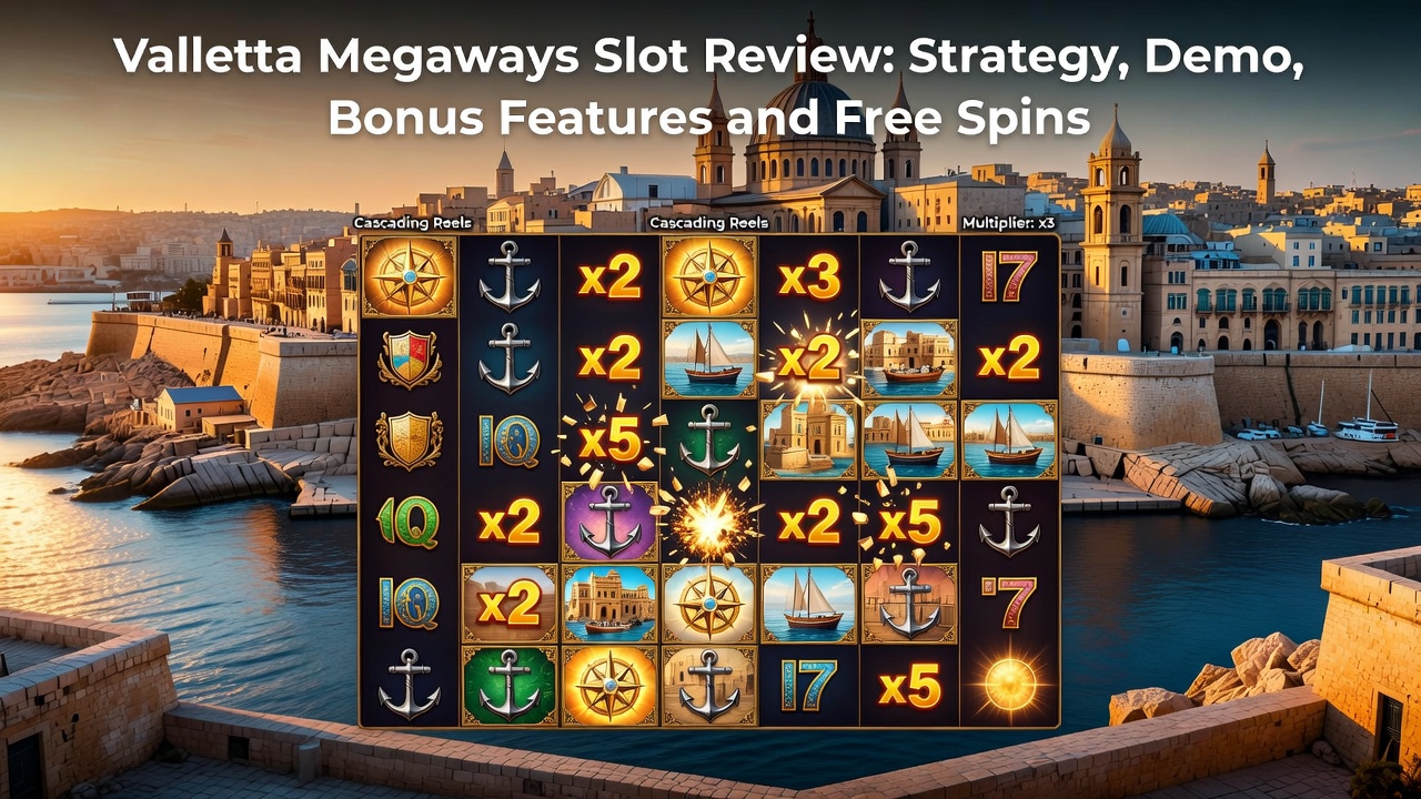 Valletta Megaways Slot Review: Strategy, Demo, Bonus Features and Free Spins