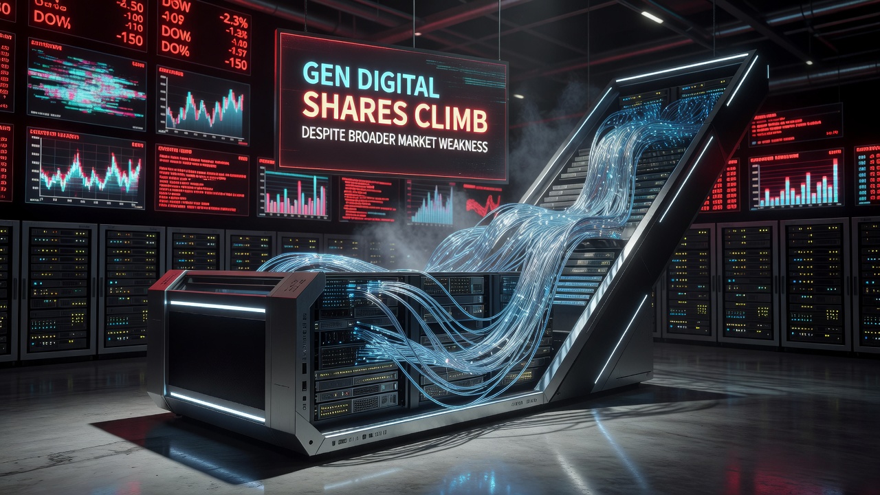 Gen Digital Shares Climb Despite Broader Market Weakness